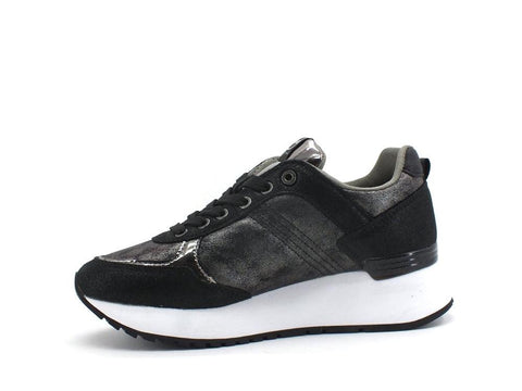 COLMAR Travis Punk Sneaker Running Metal Black TRAVISPUNK100 - Sandrini Calzature e Abbigliamento