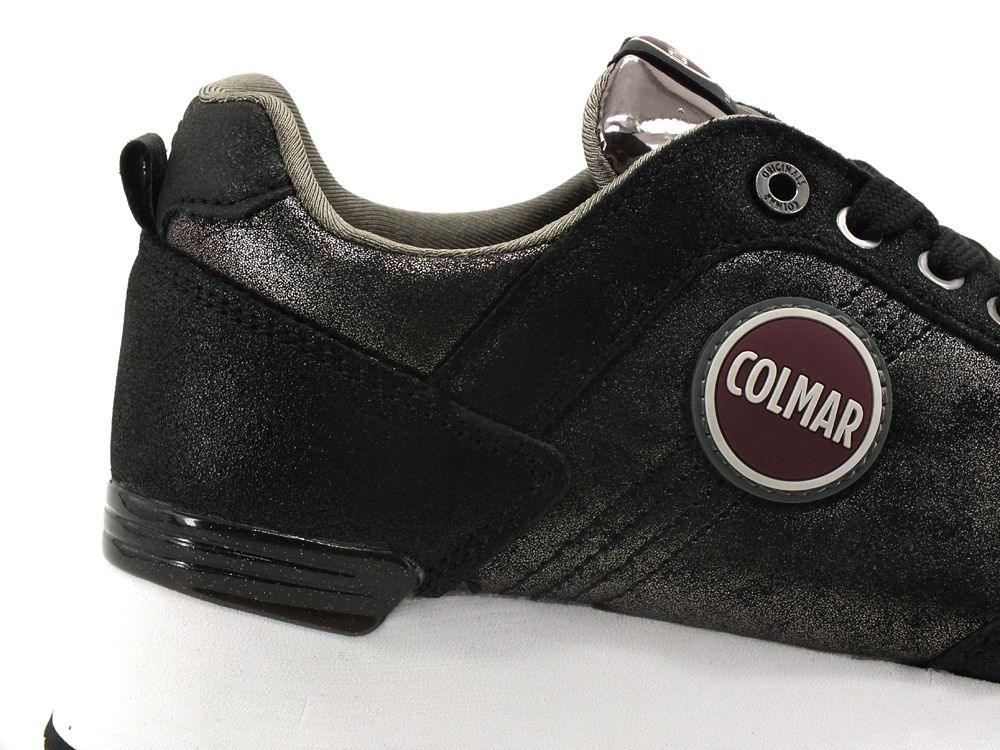 COLMAR Travis Punk Sneaker Running Metal Black TRAVISPUNK100 - Sandrini Calzature e Abbigliamento