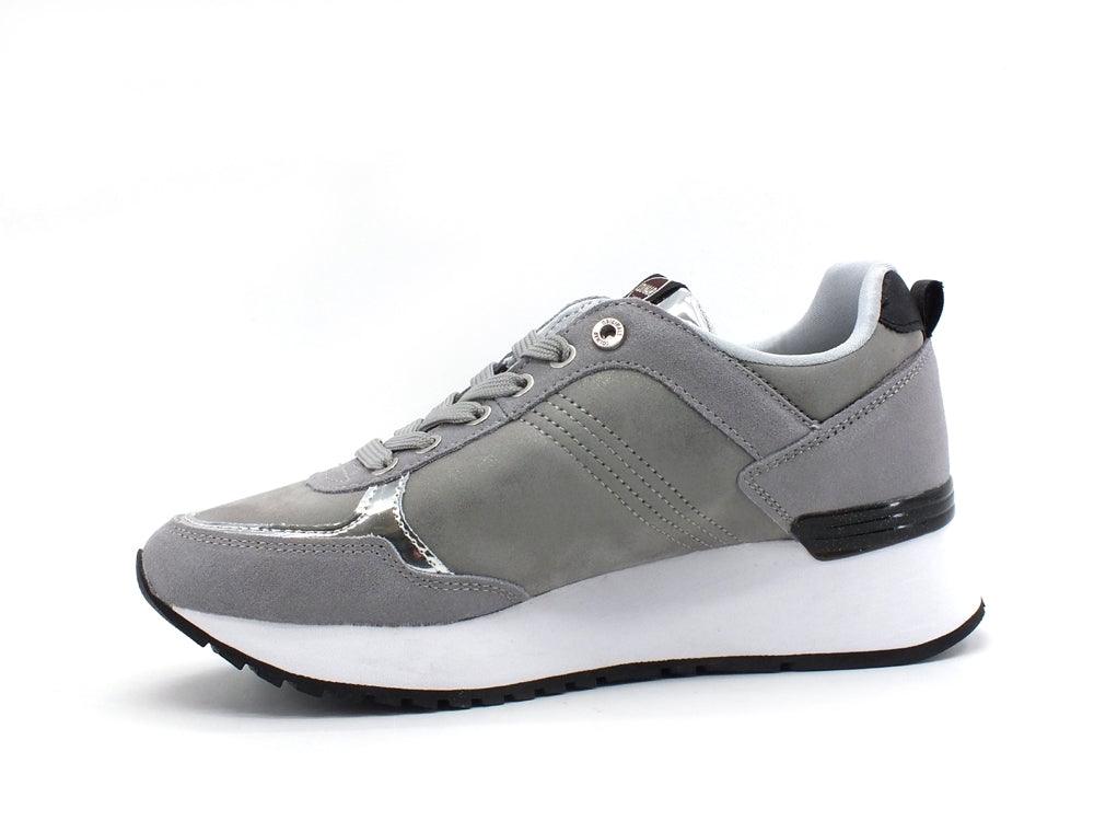 COLMAR Travis Punk Sneaker Running Metal Silver TRAVISPUNK099 - Sandrini Calzature e Abbigliamento