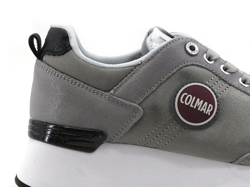 COLMAR Travis Punk Sneaker Running Metal Silver TRAVISPUNK099 - Sandrini Calzature e Abbigliamento