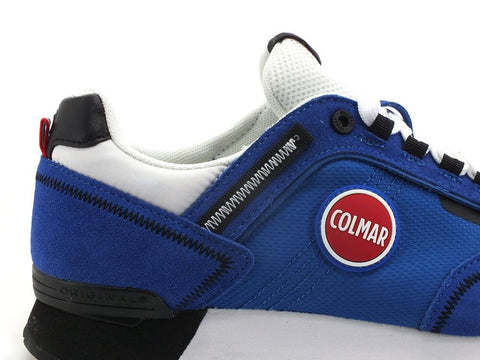 COLMAR Travis Sport Bold Sneaker Suede Royal Blue TRAVISSPORTBOLD026 - Sandrini Calzature e Abbigliamento