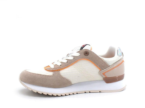 COLMAR Travis Windy Sneaker Suede Logo White Pink TRAVISPROWINDY092 - Sandrini Calzature e Abbigliamento