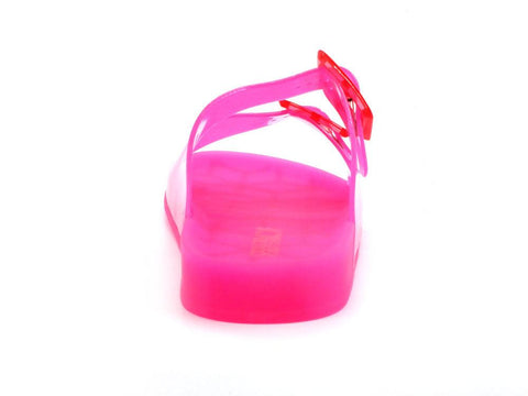 COLORS OF CALIFORNA Ciabatta 2 Fibbie Fluo Rosa Fuxia - Sandrini Calzature e Abbigliamento