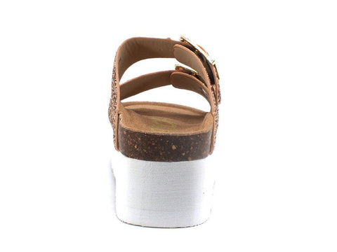COLORS OF CALIFORNA Ciabatta Platform Glitter Rosa - Sandrini Calzature e Abbigliamento