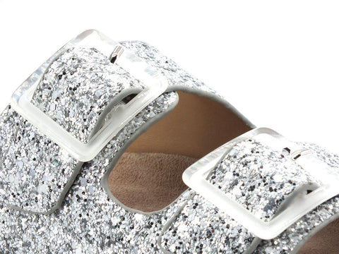 COLORS OF CALIFORNIA Ciabatta Fibbie White Silver HC.BIO047-BIS - Sandrini Calzature e Abbigliamento