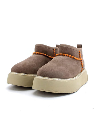 COLORS OF CALIFORNIA Mini Stivaletto Pelo Donna Marrone Taupe HC.BLAST01 - Sandrini Calzature e Abbigliamento