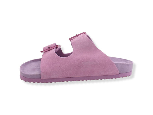 COLORS OF CALIFORNIA Minorchina Suede Ciabatta Lilla HC.BIO056 - Sandrini Calzature e Abbigliamento