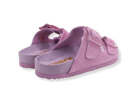 COLORS OF CALIFORNIA Minorchina Suede Ciabatta Lilla HC.BIO056 - Sandrini Calzature e Abbigliamento