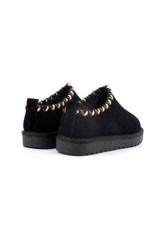 COLORS OF CALIFORNIA Sabot Pelo Donna Black HC.YW241 - Sandrini Calzature e Abbigliamento