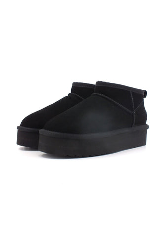 COLORS OF CALIFORNIA Stivaletto Pelo Donna Platform Black HC.YWPLA01 - Sandrini Calzature e Abbigliamento