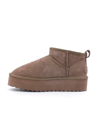 COLORS OF CALIFORNIA Stivaletto Pelo Donna Taupe HC.YWPLA01 - Sandrini Calzature e Abbigliamento