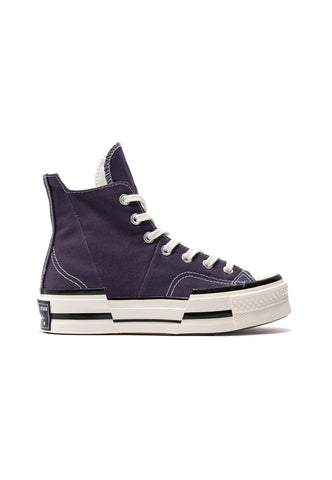 CONVERSE Chuck Taylor 70 Plus Sneaker Hi Donna Dark Raisin Egret Black A00866C - Sandrini Calzature e Abbigliamento