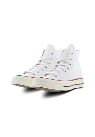 CONVERSE Chuck Taylor 70 Sneaker Hi Donna White Garnet Egret 162056C - Sandrini Calzature e Abbigliamento