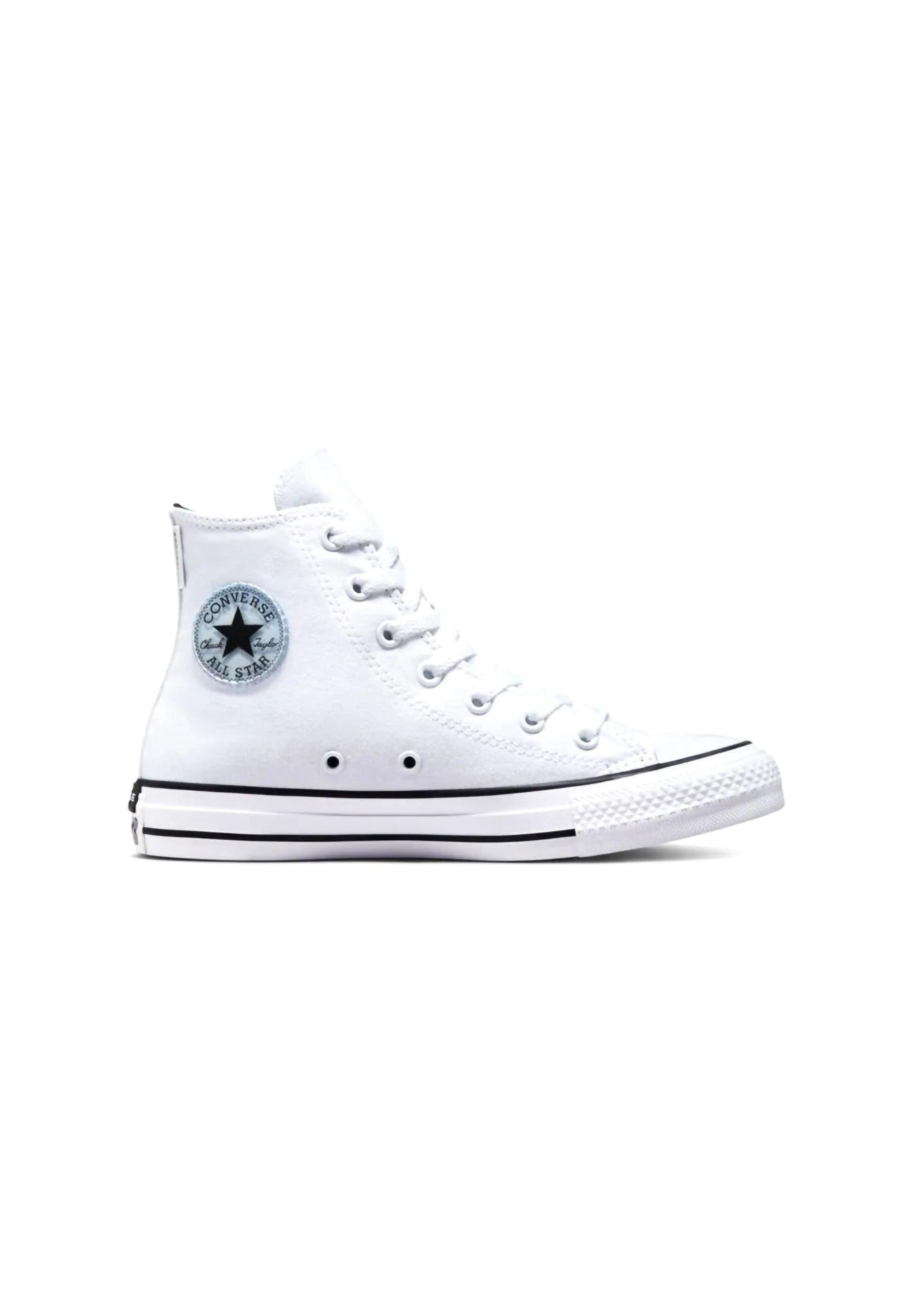 Scopri CONVERSE Chuck Taylor All Star Hi Sneaker Donna White Black A02608C al miglior prezzo online Sandrini Calzature e Abbigliamento