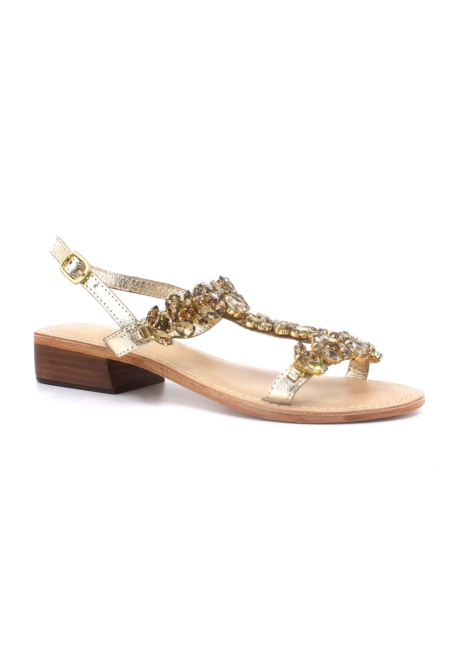 CRISTIN Sandalo Donna Oro Platino CORIN-34 - Sandrini Calzature e Abbigliamento