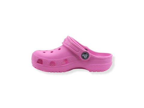 CROCS Classic Clog T Ciabatta Gomma Bambino Taffy Pink 206990-6SW - Sandrini Calzature e Abbigliamento