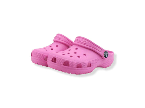 CROCS Classic Clog T Ciabatta Gomma Bambino Taffy Pink 206990-6SW - Sandrini Calzature e Abbigliamento