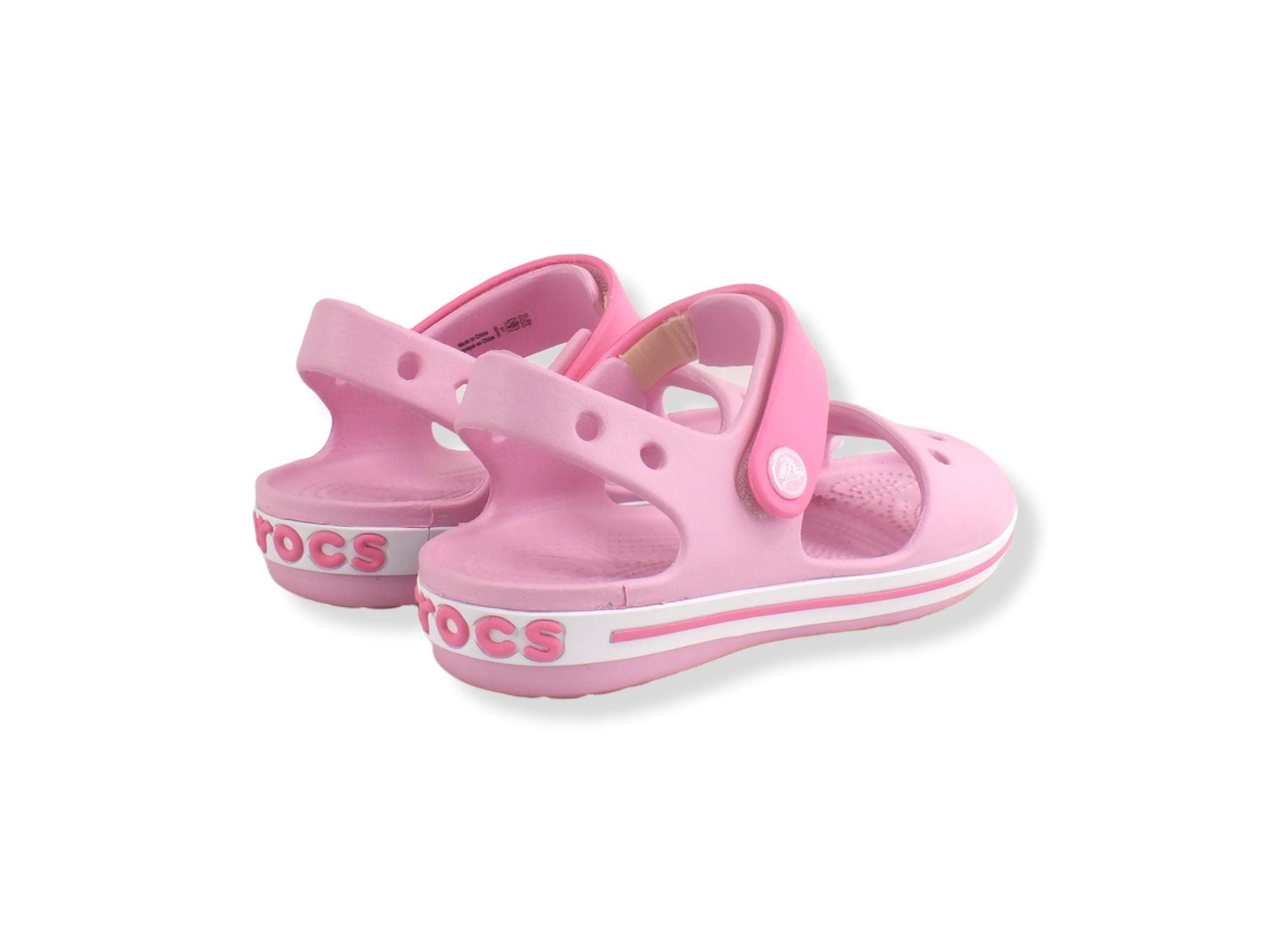 CROCS Crocband Sandal Bambino Rosa Ballerina Pink 12856-6GD - Sandrini Calzature e Abbigliamento