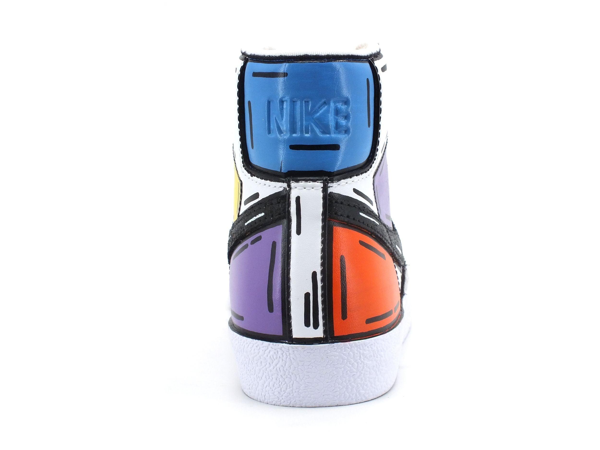 CUSTOM / NIKE Blazer Mid 77 Comics - Sandrini Calzature e Abbigliamento