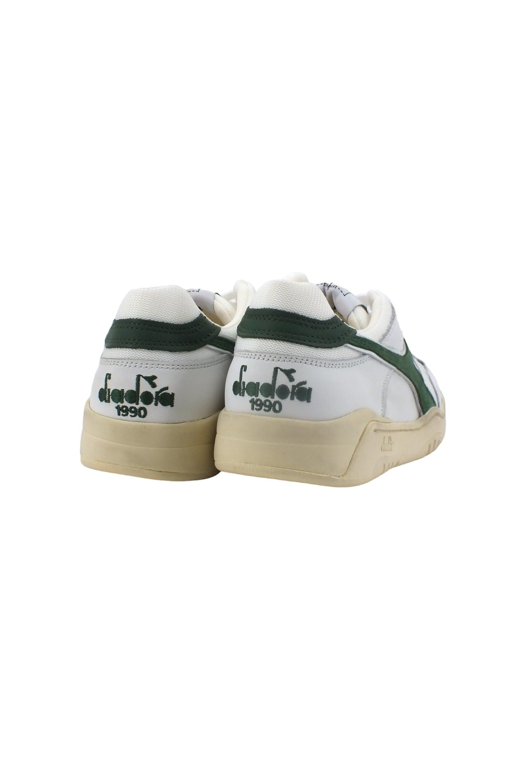 Scopri DIADORA Used Sneaker Uomo White Fogliame