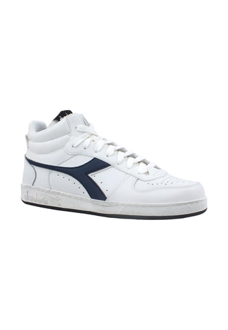 DIADORA Basket Sneaker Uomo White Blue 501.17929701C0445 - Sandrini Calzature e Abbigliamento