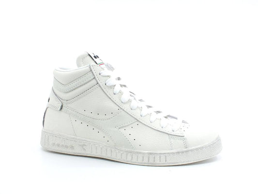 DIADORA Game L High Waxed Sneaker White 501.17830001 - Sandrini Calzature e Abbigliamento