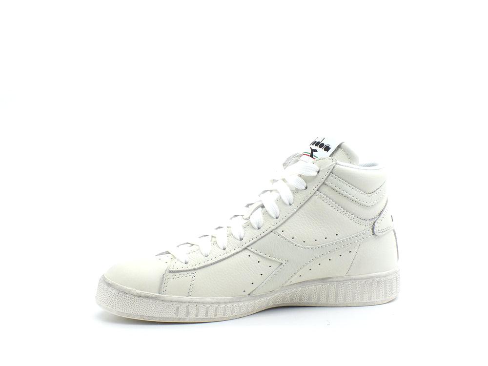 DIADORA Game L High Waxed Sneaker White 501.17830001 - Sandrini Calzature e Abbigliamento