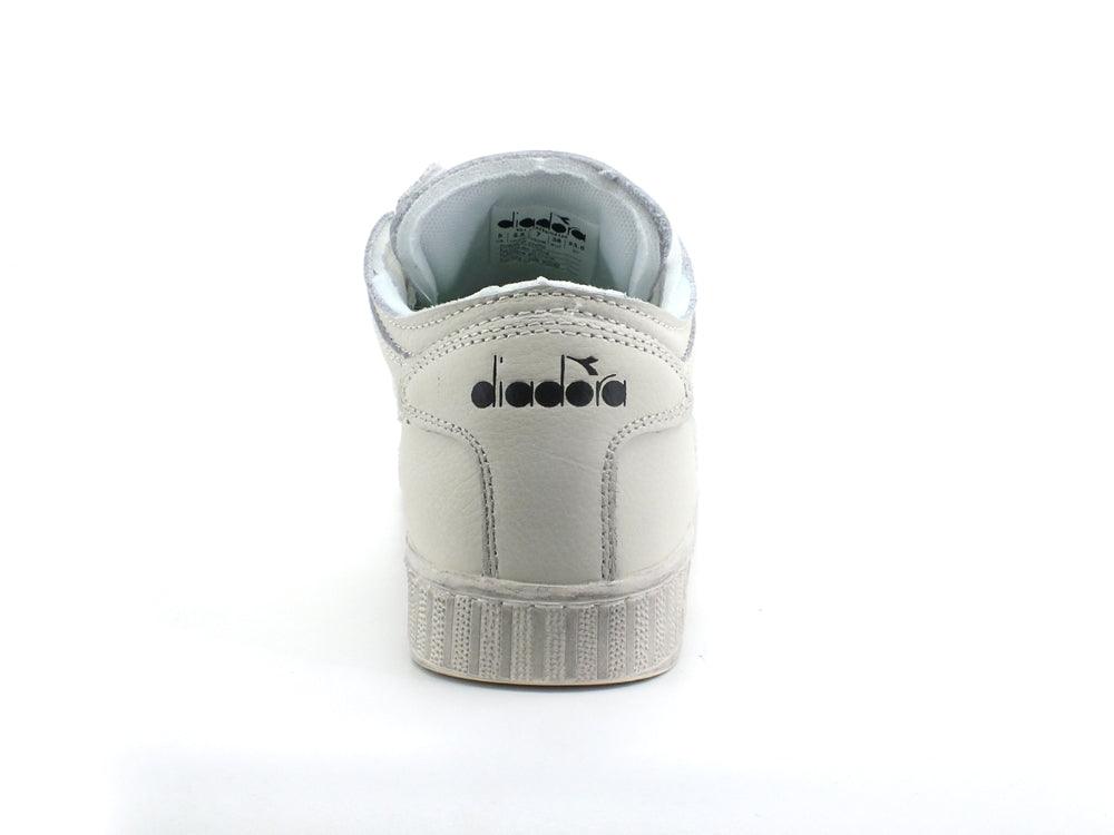 DIADORA Game L Waxed Row Cut Sneaker White 501.17828901 - Sandrini Calzature e Abbigliamento