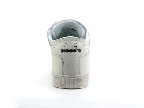 DIADORA Game L Waxed Row Cut Sneaker White 501.17828901 - Sandrini Calzature e Abbigliamento