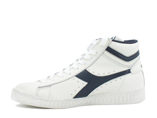 DIADORA Game Low High Waxed White Blue 501.159657C5262 - Sandrini Calzature e Abbigliamento