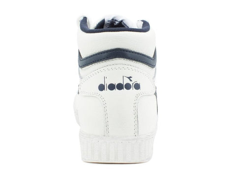 DIADORA Game Low High Waxed White Blue 501.159657C5262 - Sandrini Calzature e Abbigliamento