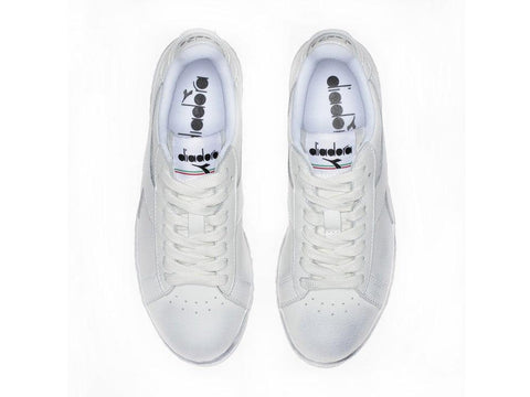 DIADORA Game Low Waxed White 501.160821 - Sandrini Calzature e Abbigliamento