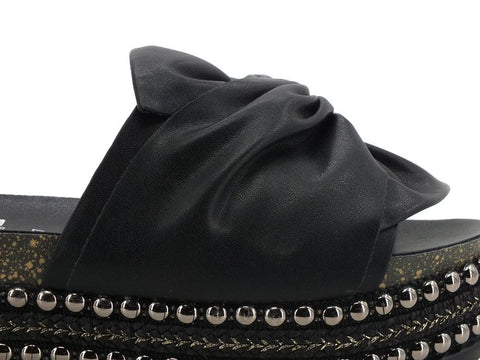 DIVINE FOLLIE Ciabatta Platform Borchie - Sandrini Calzature e Abbigliamento