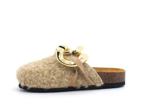 DIVINE FOLLIE Ciabatta Sabot Dolly Catena - Sandrini Calzature e Abbigliamento