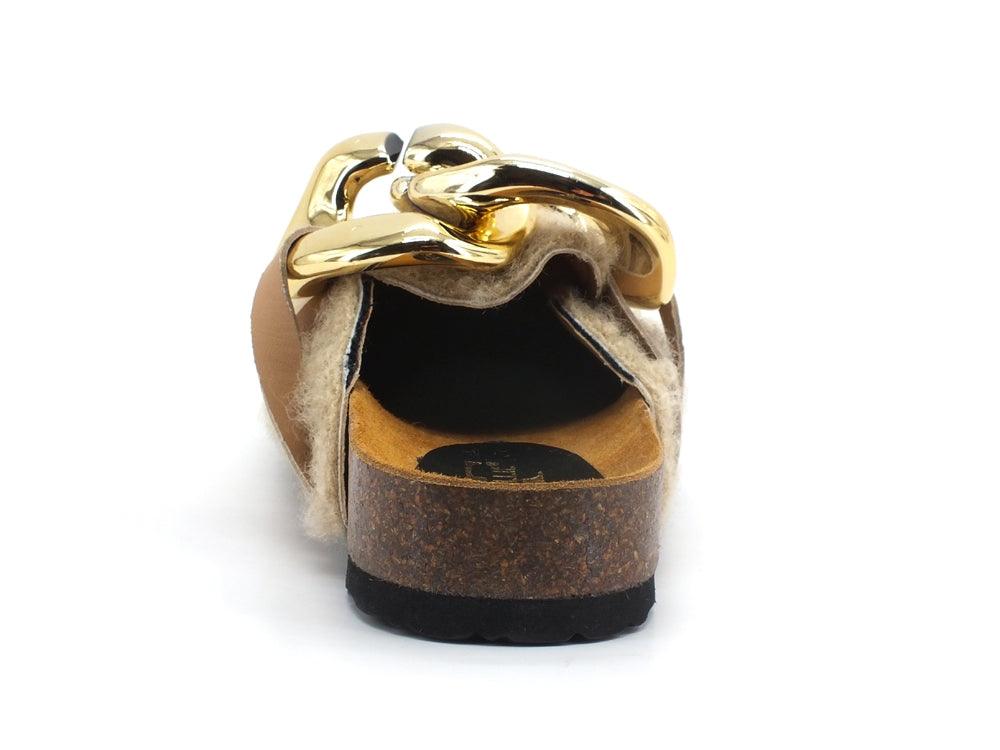 DIVINE FOLLIE Ciabatta Sabot Dolly Catena - Sandrini Calzature e Abbigliamento