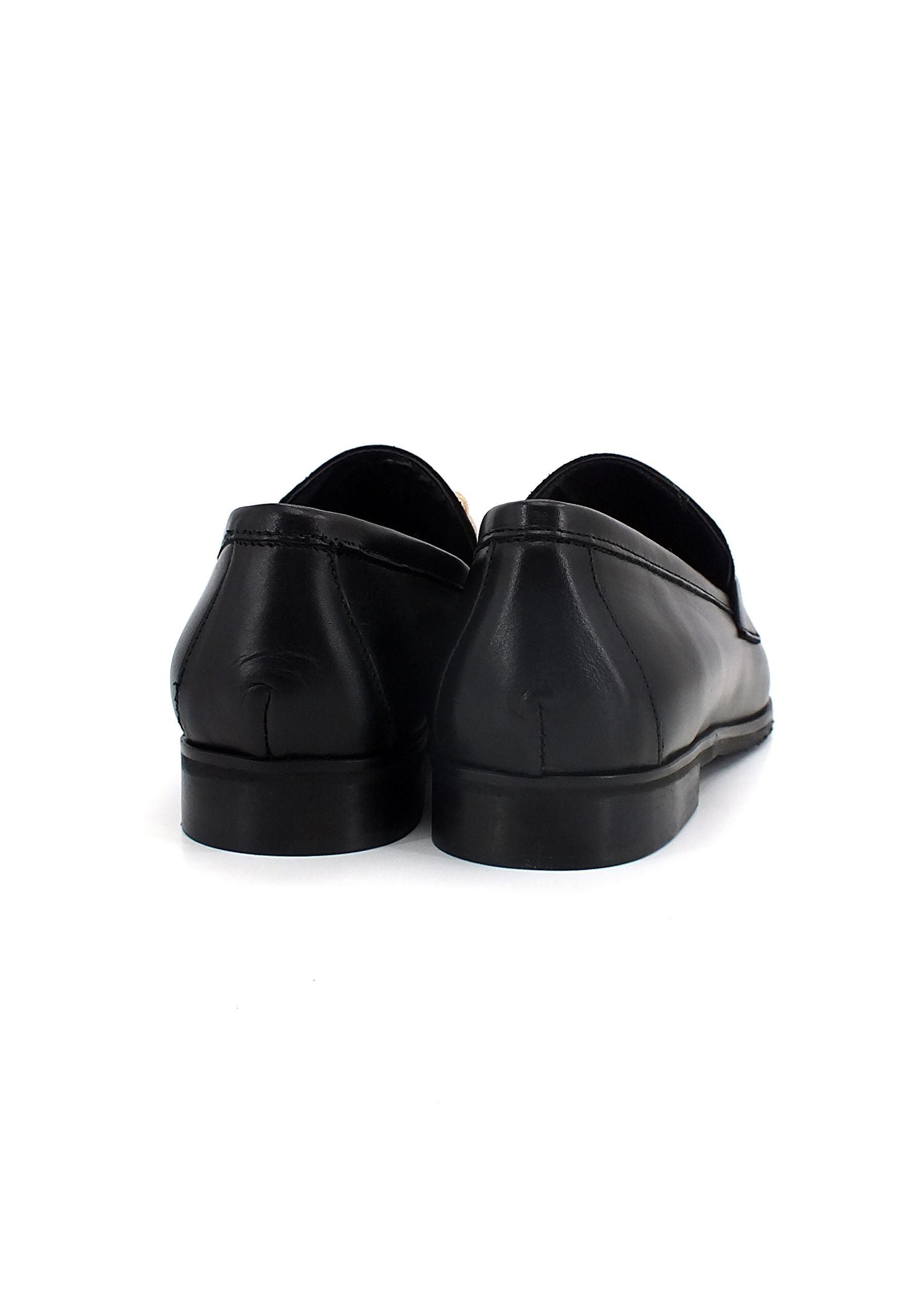 DIVINE FOLLIE Mocassino A Punta Donna Nero DF2225 - Sandrini Calzature e Abbigliamento