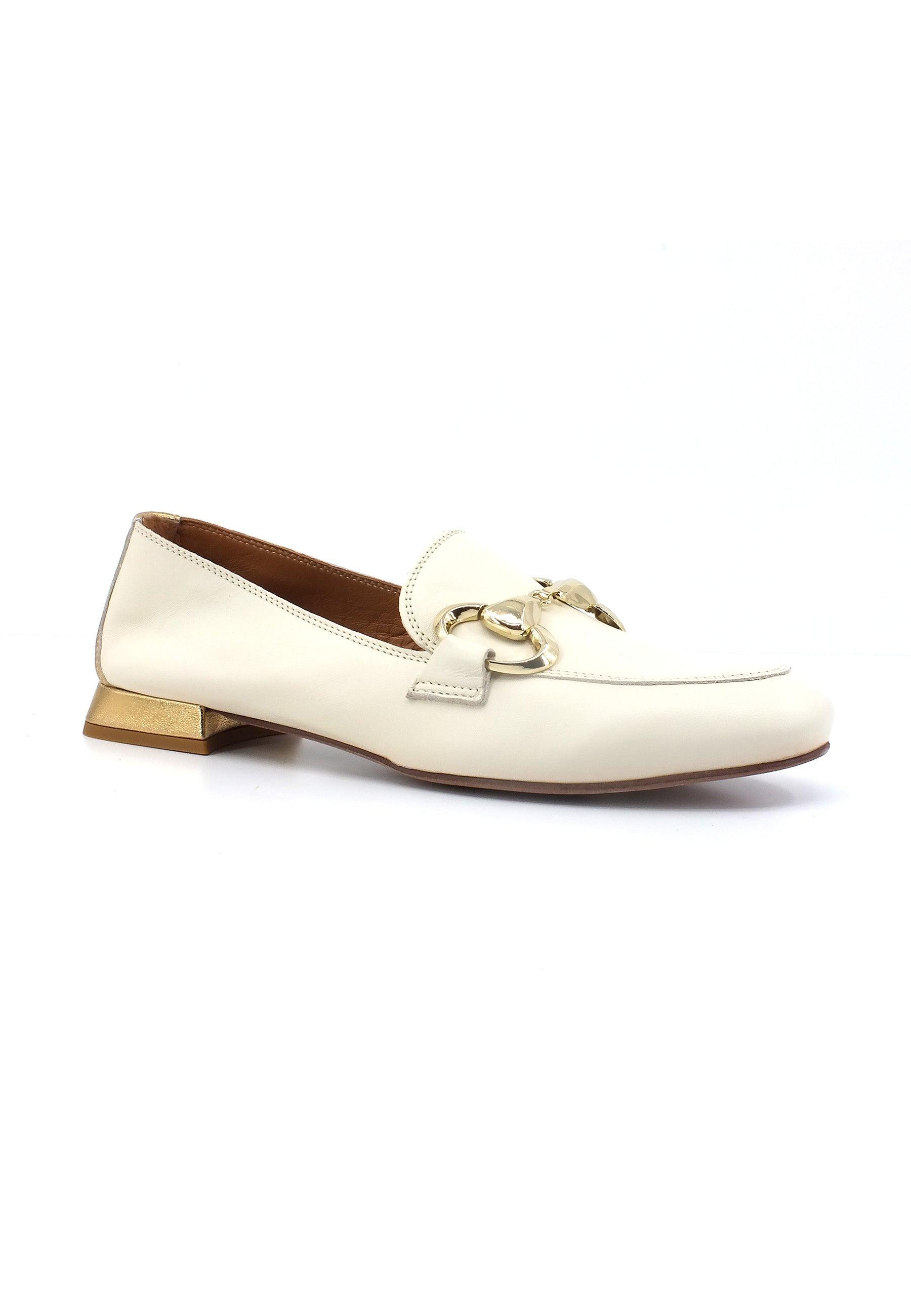 DIVINE FOLLIE Mocassino Donna Beige Crudo 175-16F - Sandrini Calzature e Abbigliamento