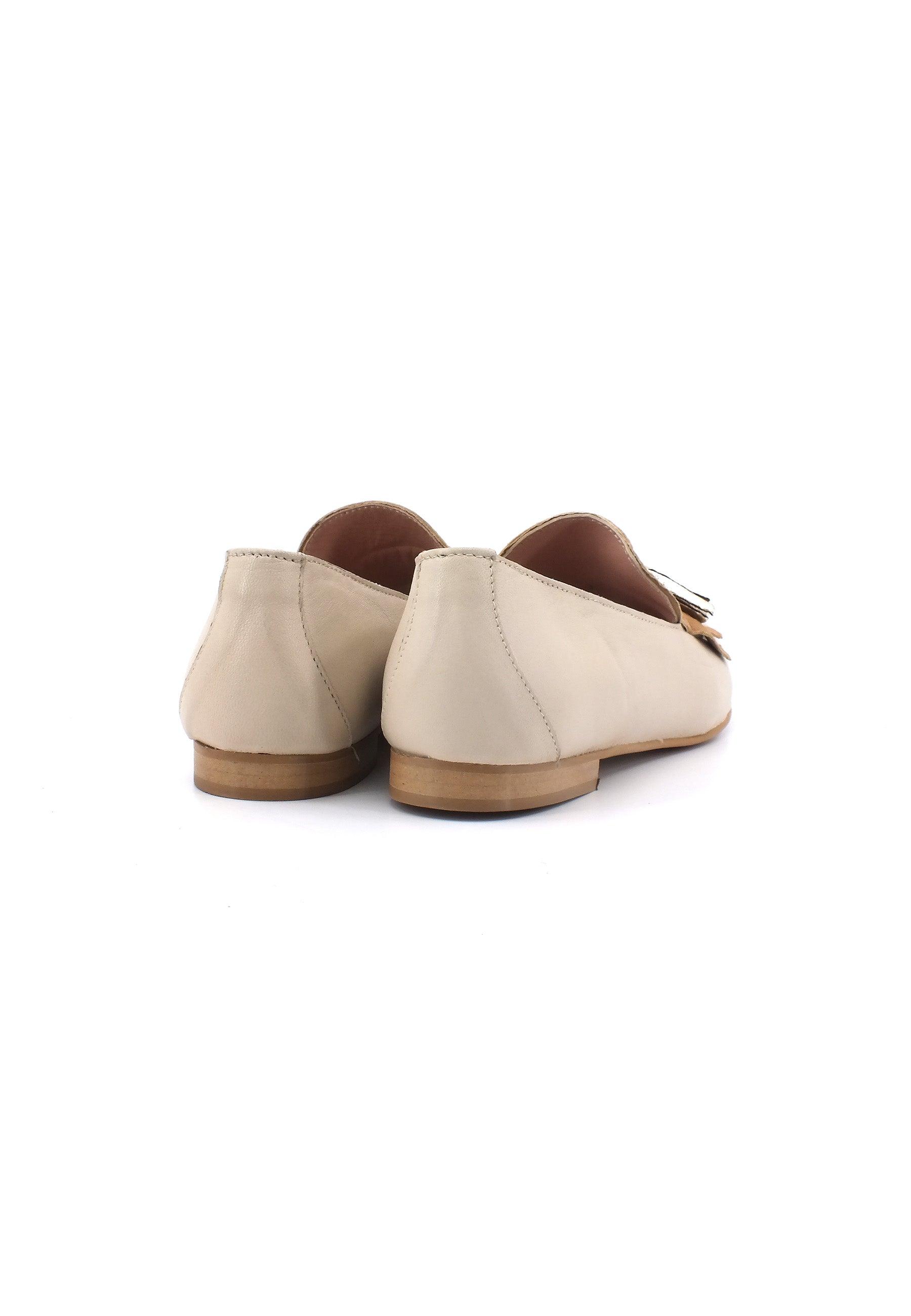 DIVINE FOLLIE Mocassino Donna Beige Panna 1968 - Sandrini Calzature e Abbigliamento