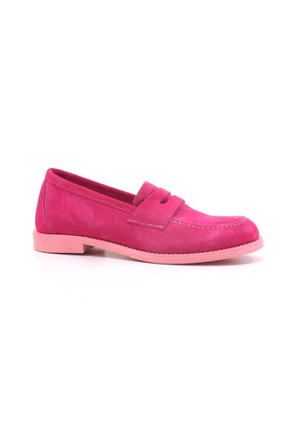 DIVINE FOLLIE Mocassino Donna Fuxia DF2340 - Sandrini Calzature e Abbigliamento