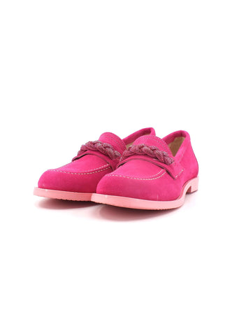 DIVINE FOLLIE Mocassino Donna Fuxia DF2342 - Sandrini Calzature e Abbigliamento