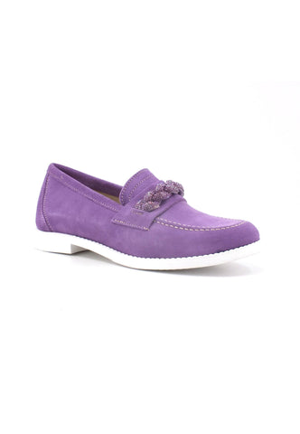 DIVINE FOLLIE Mocassino Donna Lilla DF2342 - Sandrini Calzature e Abbigliamento