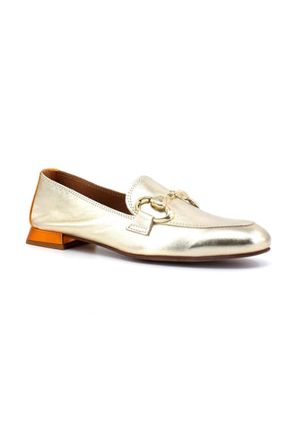 DIVINE FOLLIE Mocassino Donna Oro Platino 175-16F - Sandrini Calzature e Abbigliamento