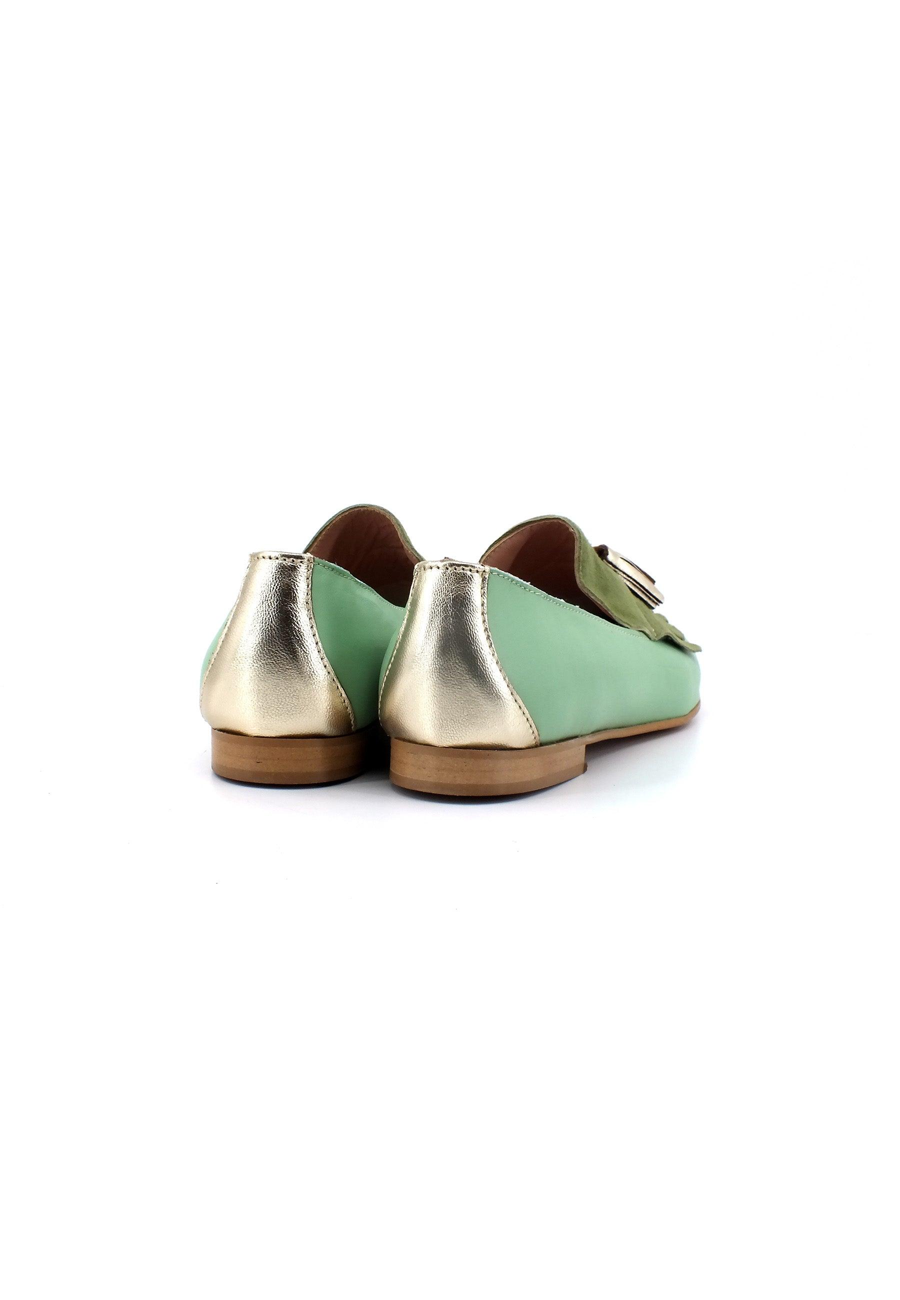 DIVINE FOLLIE Mocassino Donna Verde Salvia 1968 - Sandrini Calzature e Abbigliamento
