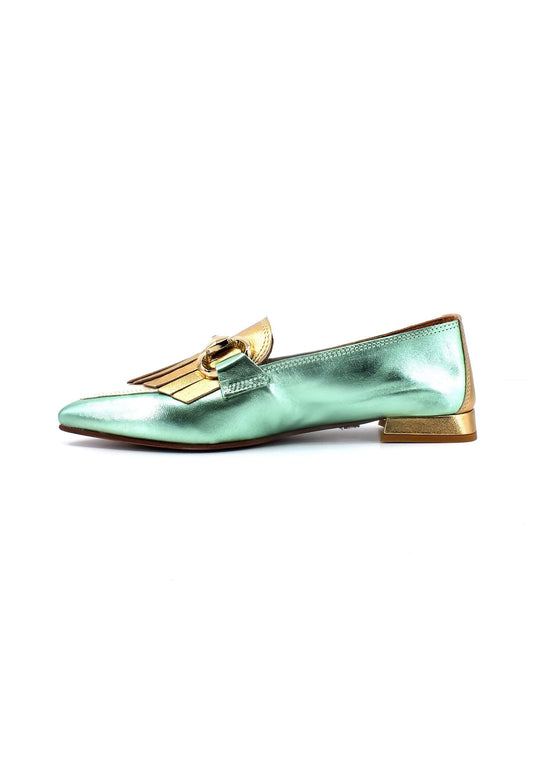 DIVINE FOLLIE Mocassino Punta Donna Tiffany Crudo 901-21F - Sandrini Calzature e Abbigliamento