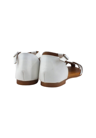 DIVINE FOLLIE Sandalo Minorchina Donna Bianco 20670 - Sandrini Calzature e Abbigliamento