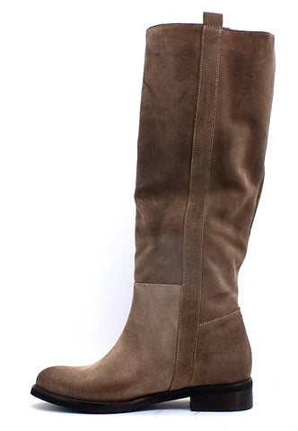 DIVINE FOLLIE Stivale Cavallerizza Donna Marrone Taupe DF2222 - Sandrini Calzature e Abbigliamento