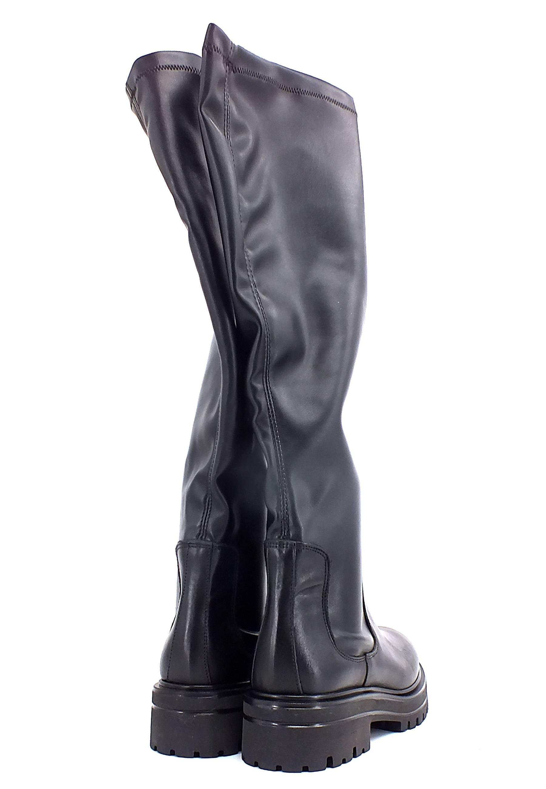 DIVINE FOLLIE Stivale Elastic Donna Nero 8719 - Sandrini Calzature e Abbigliamento