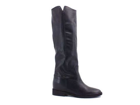 DIVINE FOLLIE Stivale Pelle Nero DF516 - Sandrini Calzature e Abbigliamento