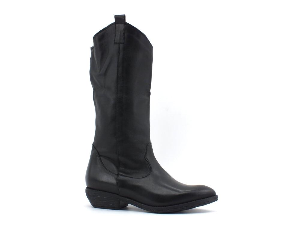 DIVINE FOLLIE Stivale Texano MARTA88L Nero - Sandrini Calzature e Abbigliamento