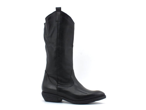 DIVINE FOLLIE Stivale Texano MARTA88L Nero - Sandrini Calzature e Abbigliamento